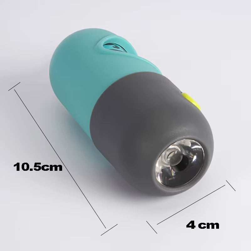 Dog Poop Bag Dispenser with LED Light Pet Cat Pick up Waste Pouch Holder Outdoor Pets Supplies Portable Garbage Bags Organizer