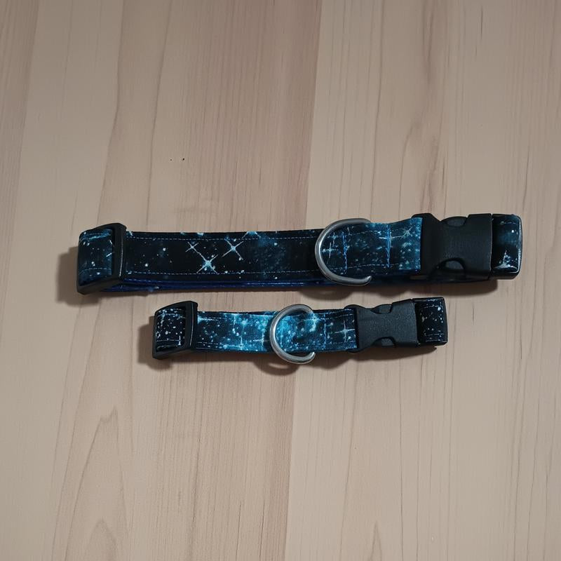 Blue Galaxy Dog & Cat Collar