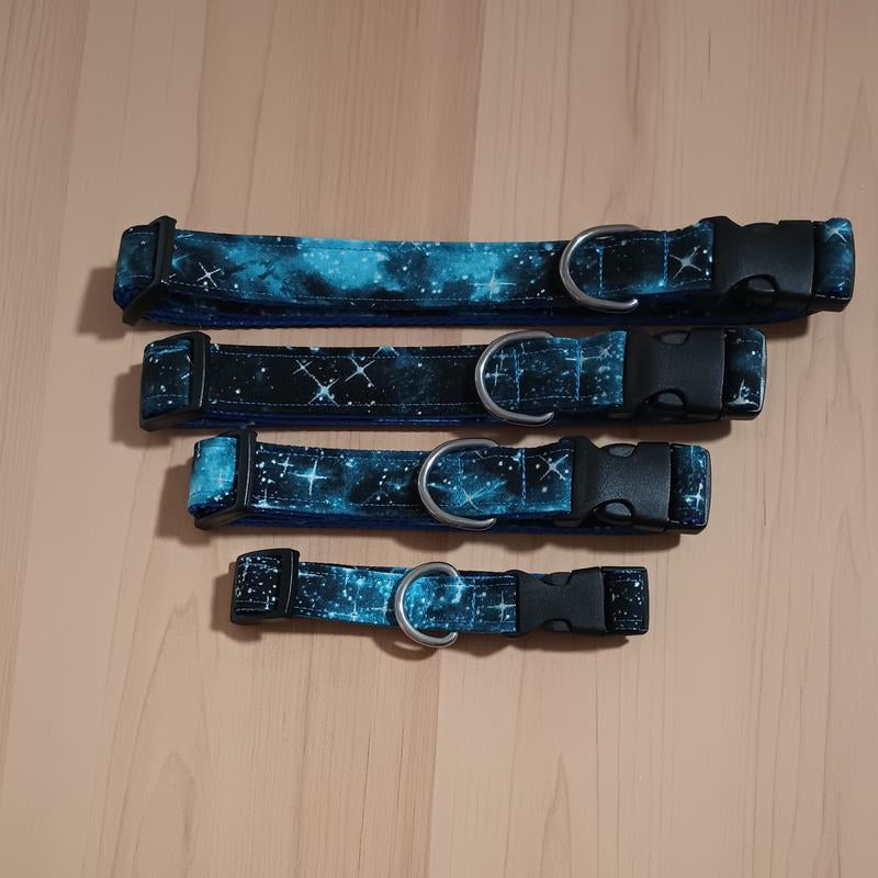 Blue Galaxy Dog & Cat Collar