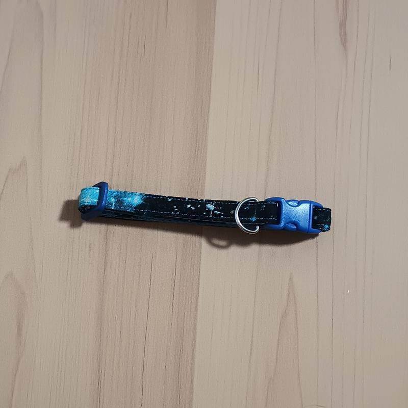 Blue Galaxy Dog & Cat Collar