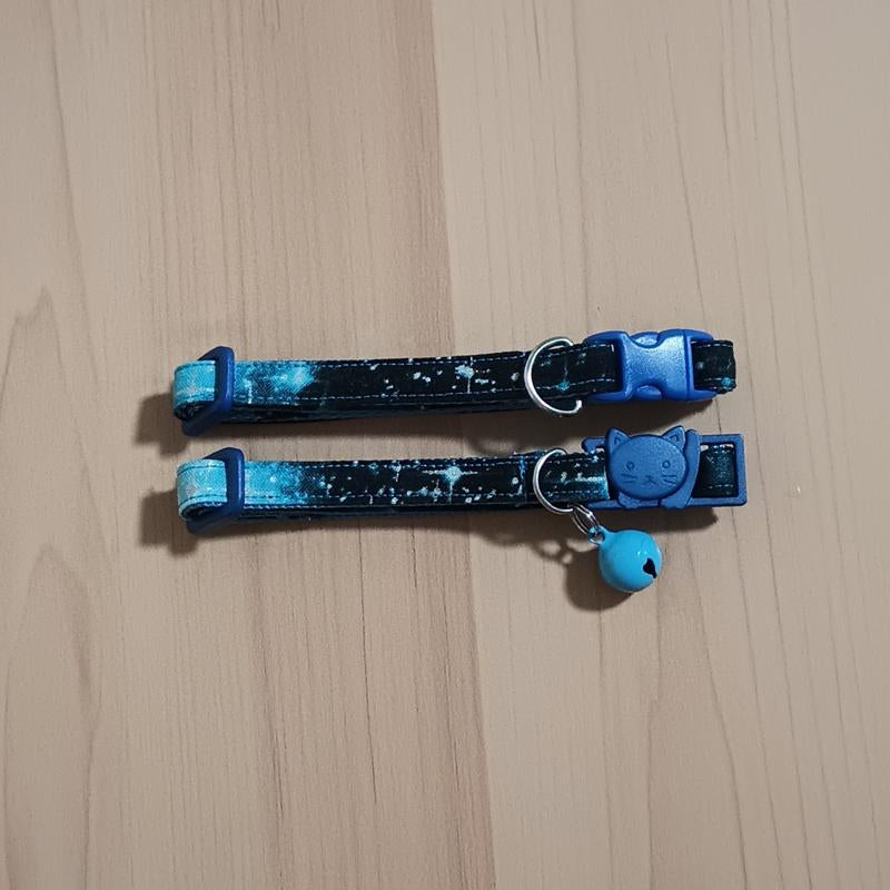 Blue Galaxy Dog & Cat Collar